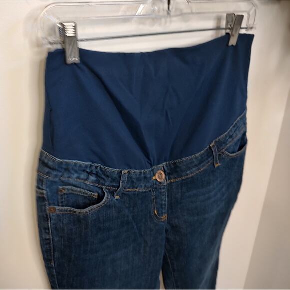 Boden Crop Maternity Jeans Size 8 - Picture 2 of 12